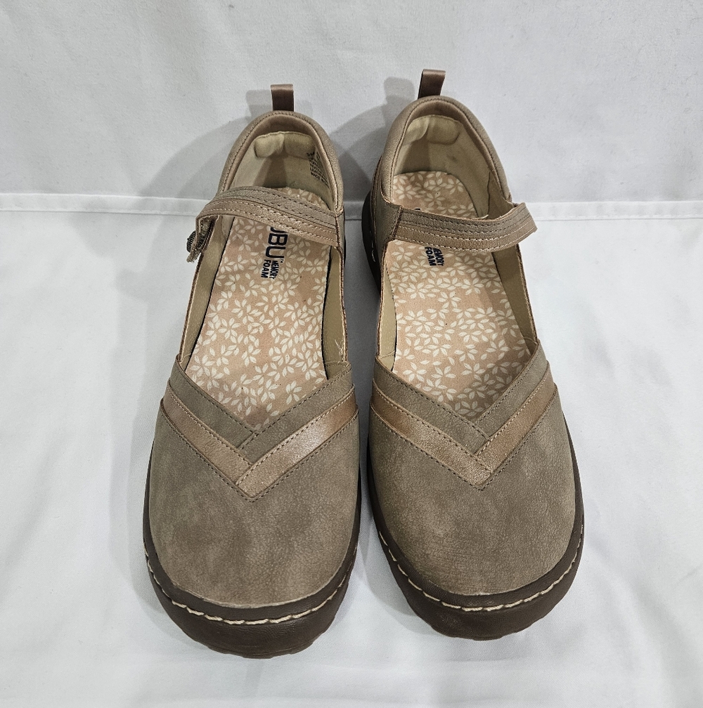JBU by Jambu Raven Brown Casual Mary Jane Shoes Womens Size 9